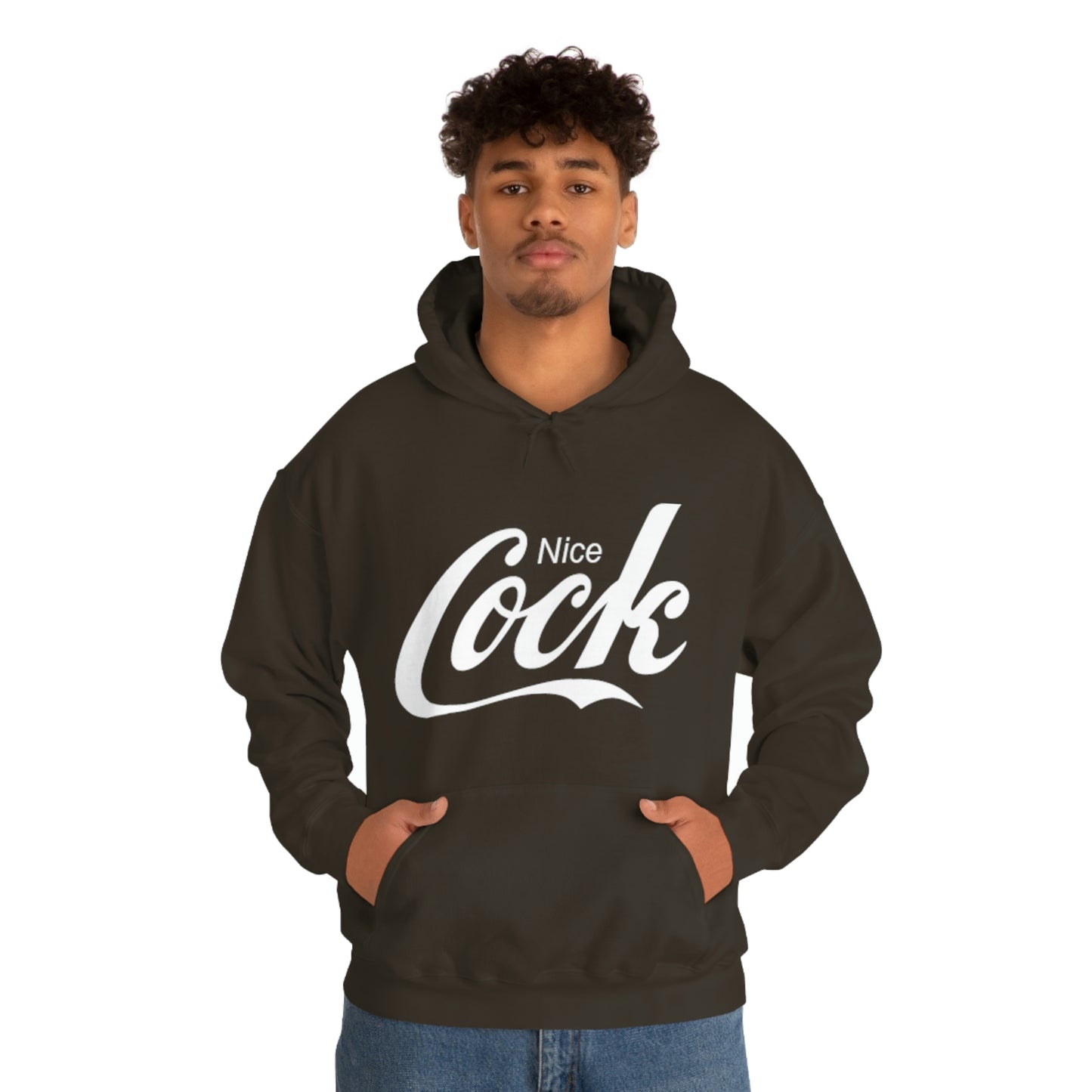 Nice Cock Maroon Hoodie