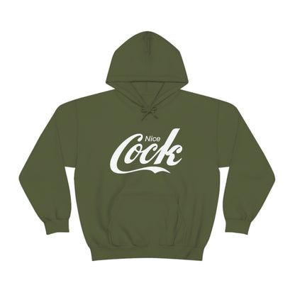 Nice Cock Military Green Hoodie