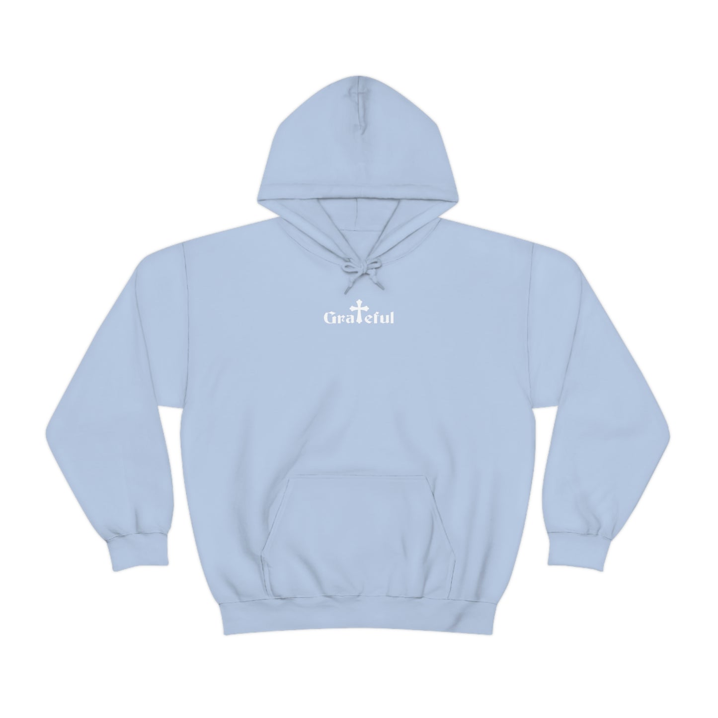 Grateful Light Blue Hoodie