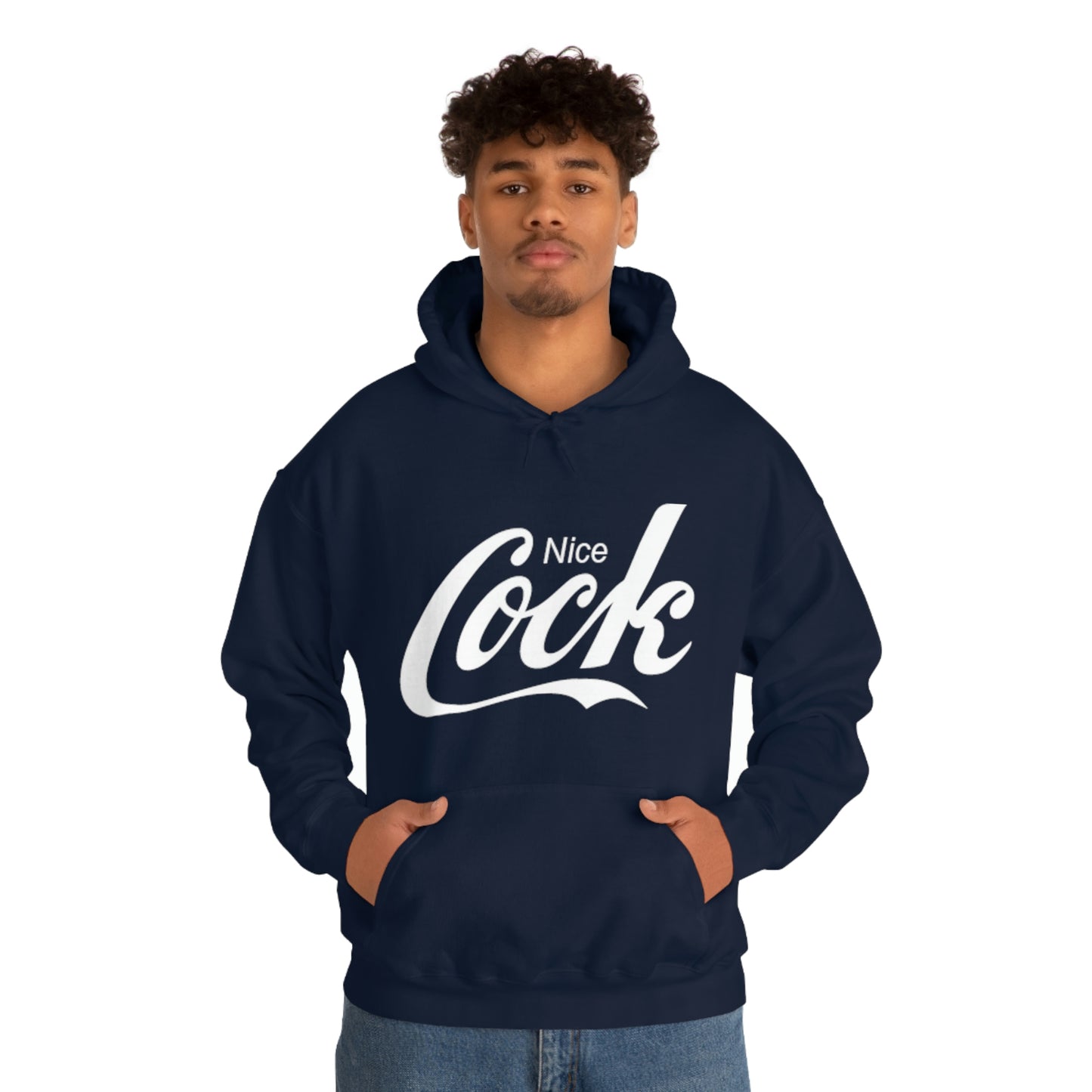 Nice Cock Black Hoodie